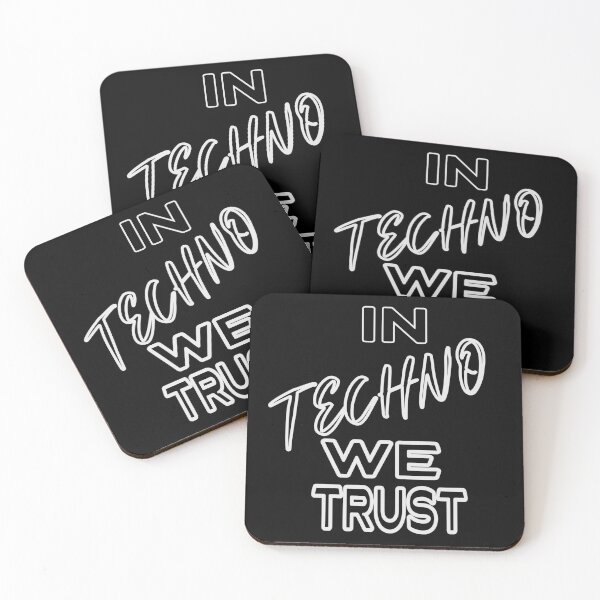 Item preview, In Techno We Trust designed and sold by Graykat.
