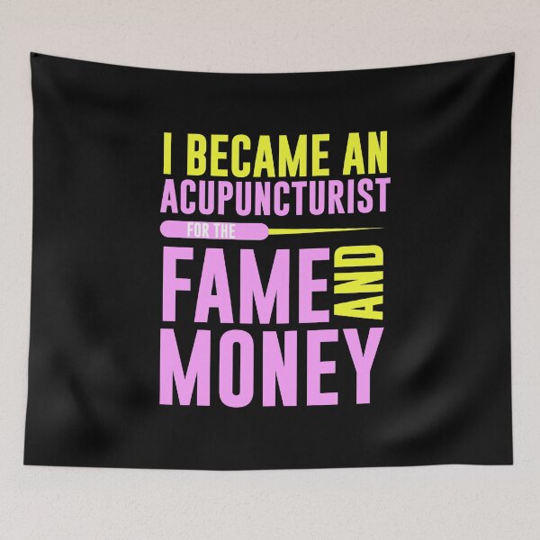 Item preview, Funny Irony Sarcastic Acupuncturist Design designed and sold by Gold Wings Tees.
