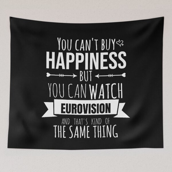 Item preview, You can't buy happiness but you can watch Eurovision designed and sold by missmarylin.