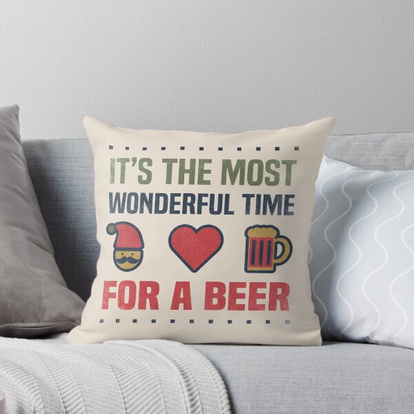 Item preview, It is the most wonderful time for a Beer Funny Christmas Pun designed and sold by foramelie.