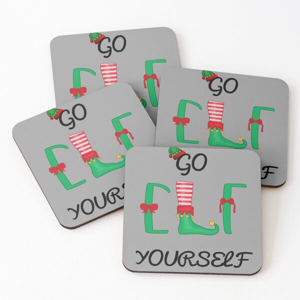 Item preview, "Go Elf yourself" Funny Elf Christmas designed and sold by AshzShop.