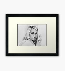 rose goodbye Framed Print