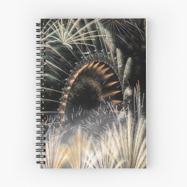 Item preview, New Years Fireworks at The London Eye, London designed and sold by Chris Dalton Photography.