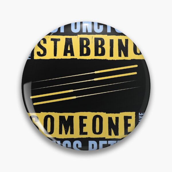 Item preview, Stabbing People Makes Things Better Acupuncturist Design designed and sold by Gold Wings Tees.