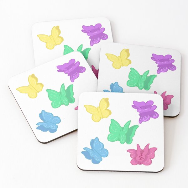 Item preview, butterfly hairclips designed and sold by Bumblebee-Draws.