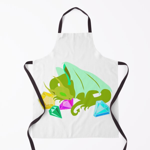 Item preview, Green Dragon sleeping on treasure designed and sold by orangerinka.