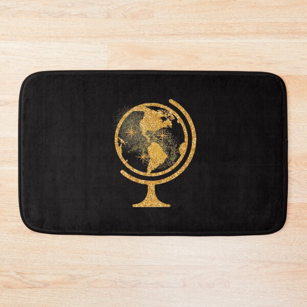 Item preview, gold globe designed and sold by crissenshop.