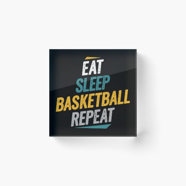 Item preview, Eat Sleep Basketball Repeat Basketball Fans designed and sold by Go-Fun.