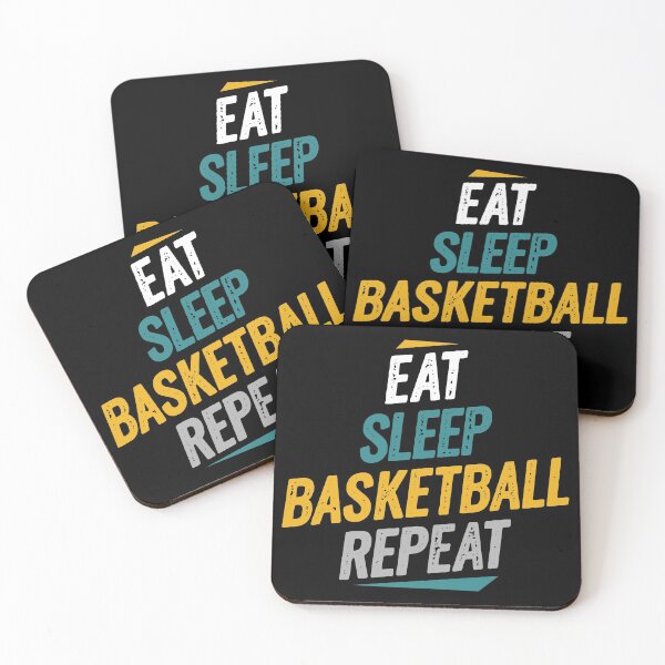 Item preview, Eat Sleep Basketball Repeat Basketball Fans designed and sold by Go-Fun.