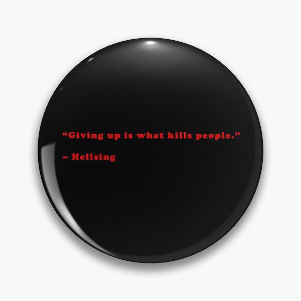 Item preview, Hellsing - Quote designed and sold by Epicanimequotes.