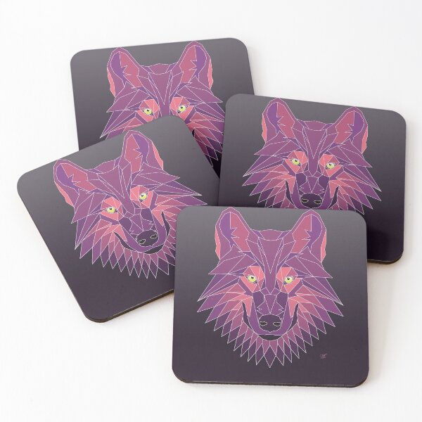Item preview, Wolf Angles Purple Print designed and sold by Calum Sharp.