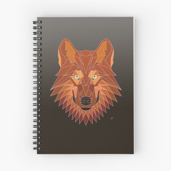 Item preview, Wolf Angles Red Print designed and sold by Calum Sharp.