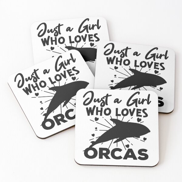 Item preview, Just a Girl Who Loves Orcas | Funny Orcas Girl gifts designed and sold by Noahlaz.