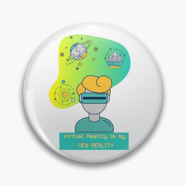 Item preview, Virtual Reality (VR) is my new REALITY...UNLOCK YOUR imagination POWER... designed and sold by BlancaQstyle.