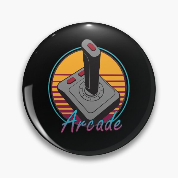 Item preview, Vintage Retro 80s Gaming Arcade Joystick Video Game Gift designed and sold by MintedFresh.