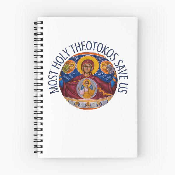 Item preview, Most Holy Theotokos Save Us designed and sold by DiverseMerch.