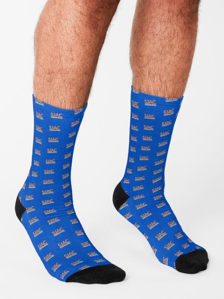 Alternate view of SJAC Pattern Royal Socks