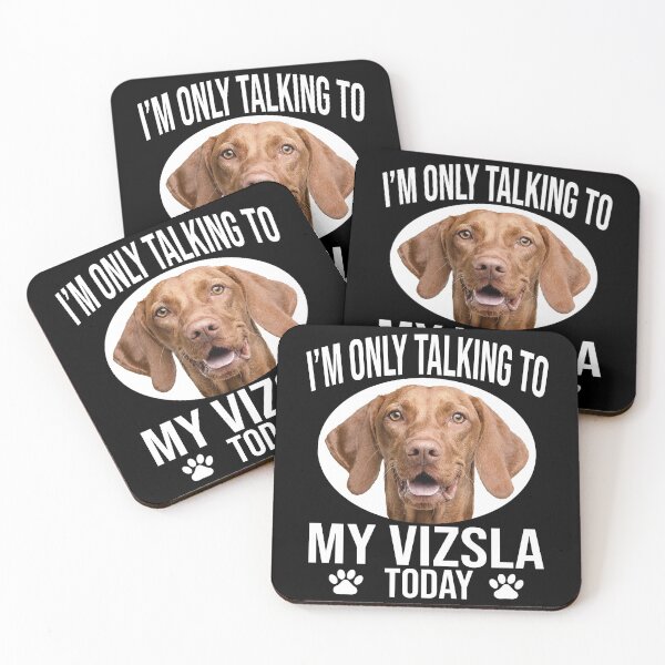 Item preview, funny vizsla dog gift i m only talking to my vizsla today designed and sold by alaechamlal.