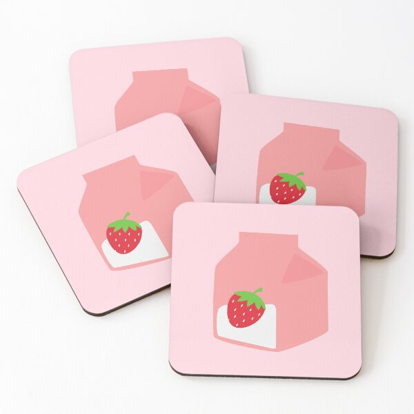 Item preview, Kawaii De Dibujos Animados De Leche De Fresa designed and sold by mimosadesigns.