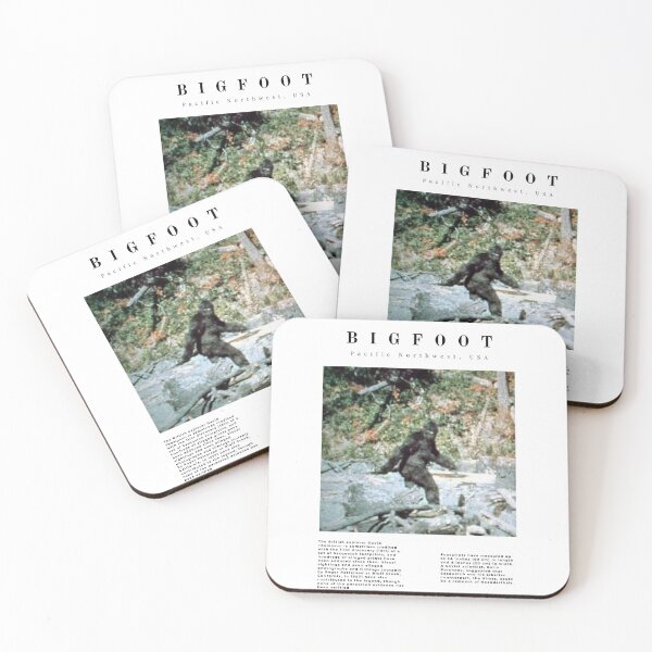 Item preview, Minimalist Cryptids: Bigfoot designed and sold by CoraBee.