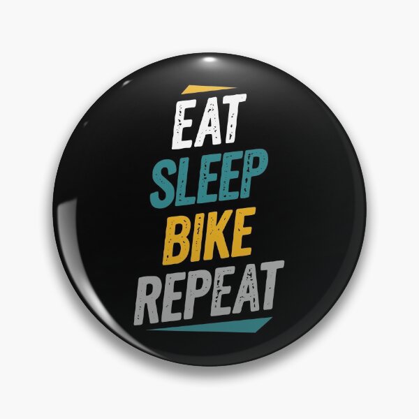Item preview, Eat Sleep Bike Repeat Bikers and Cyclists  designed and sold by Go-Fun.