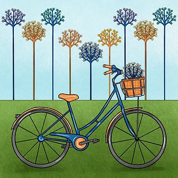 Artwork thumbnail, bicycle by Roshi-R
