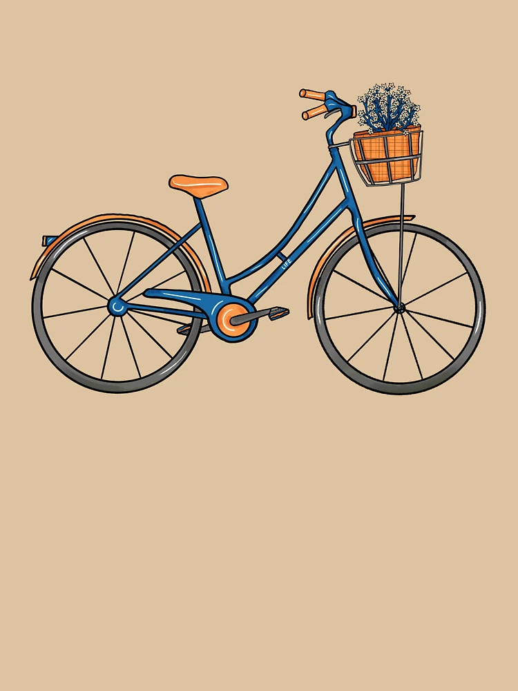 Imagen 6 de 6, Sudadera con capucha con la obra bicicleta, diseñada y vendida por Roshi-R.