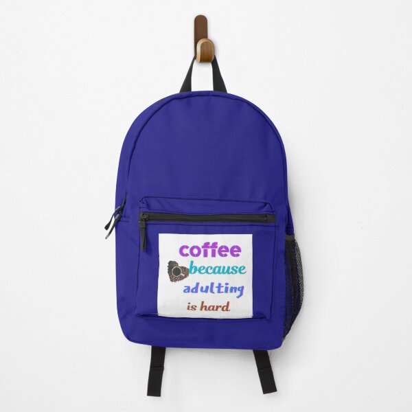 Item preview, Coffee because adulting is hard! Cool graphics on trendy items! It's Cool and Funny! Presents! designed and sold by Lar888.