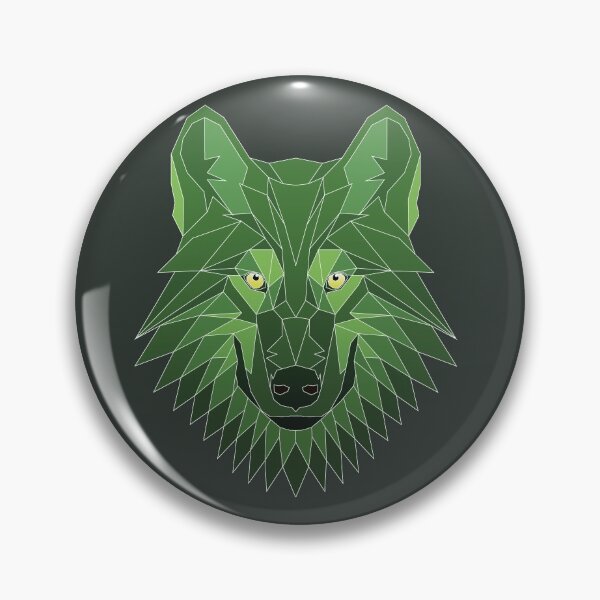Item preview, Wolf Angle Green designed and sold by Calum Sharp.