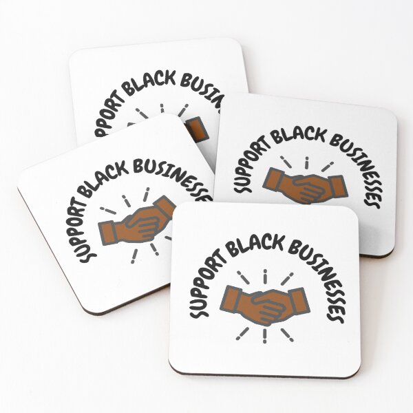 Item preview, Support Black Businesses - black owned businesses designed and sold by NeoGold.