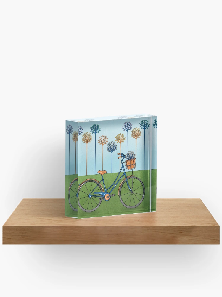Thumbnail 2 of 5, Acrylic Block, bicycle designed and sold by Roshi-R.