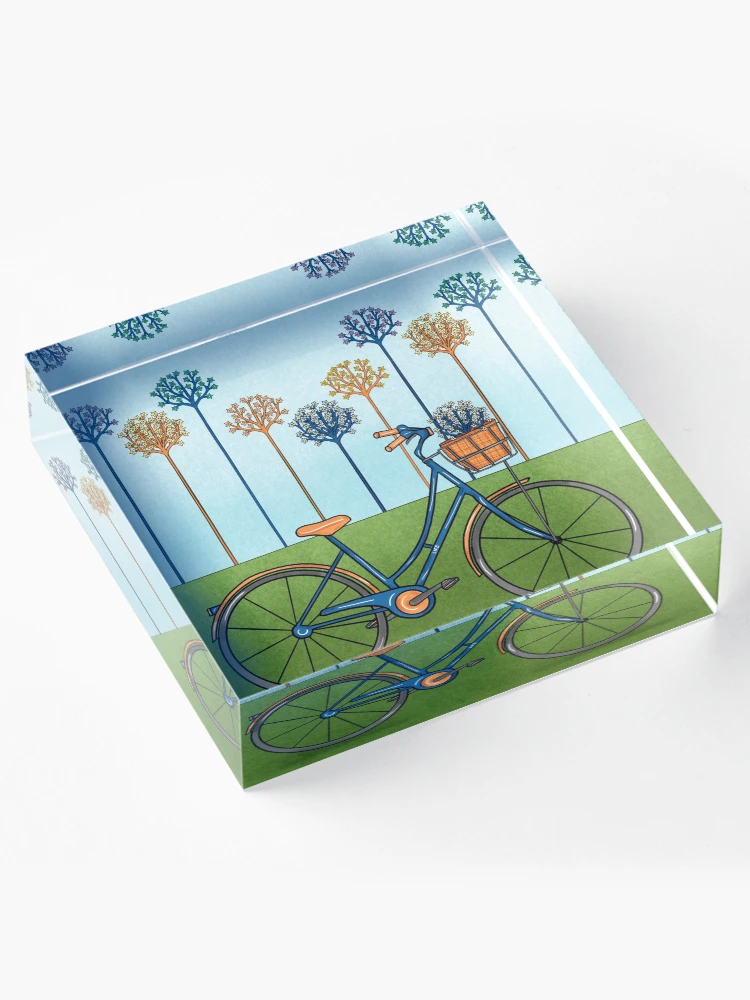 Thumbnail 4 of 5, Acrylic Block, bicycle designed and sold by Roshi-R.