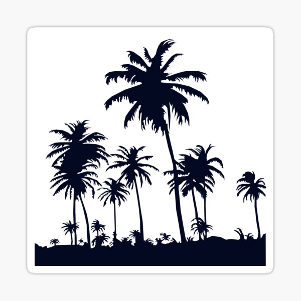 California in the Winter Sticker