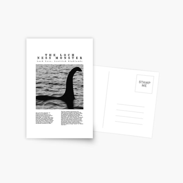 Item preview, Minimalist Cryptids: Nessie designed and sold by CoraBee.