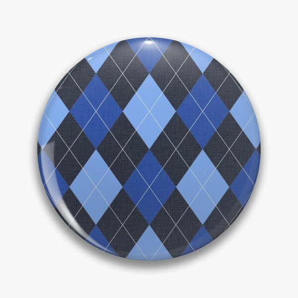 Item preview, Blue Argyle designed and sold by SpitsPixels.