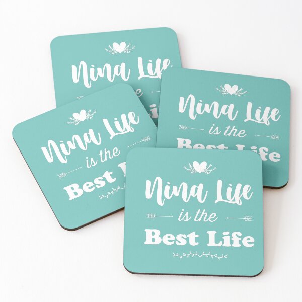 Item preview, nina Life Is The Best Life  Funny Nina Shirt Gifts for Nina Grandmother Best Gift Idea for Nina Birthday Christmas Mothers Day  designed and sold by makoul.