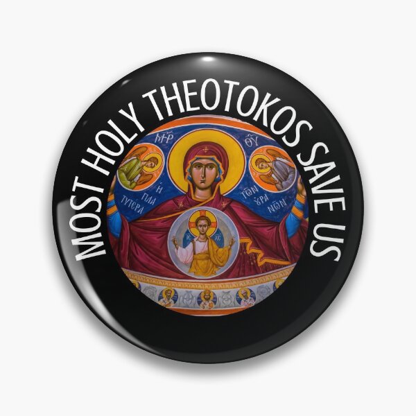 Item preview, Most Holy Theotokos Save Us designed and sold by DiverseMerch.