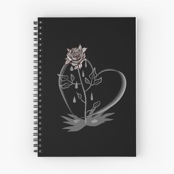 Item preview, Tears, rose, heart, gothic style, kept dark designed and sold by Bodino.