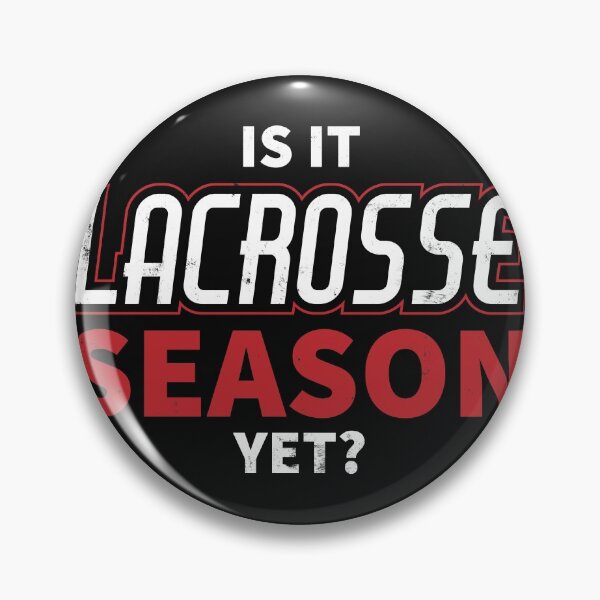 Item preview, Is it lacrosse season yet? designed and sold by Gold Wings Tees.