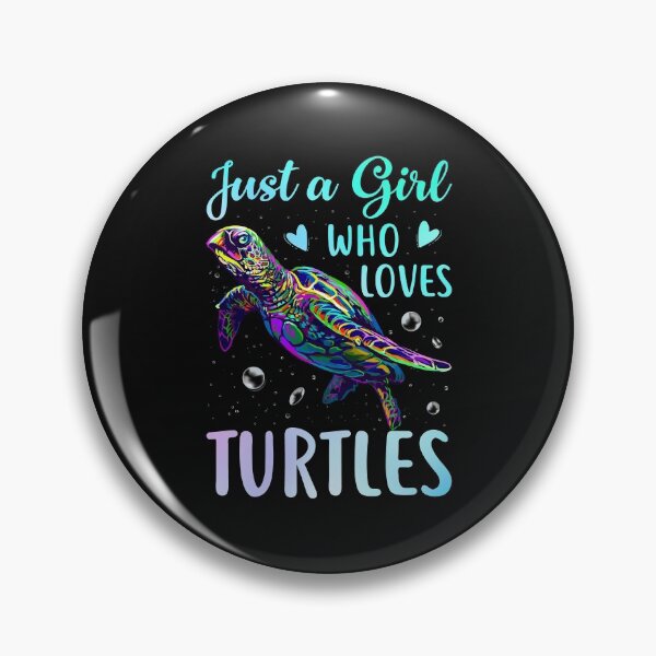 Item preview, Just A Girl Who Loves Turtles Watercolor Sea Ocean Gift designed and sold by Best Designer.
