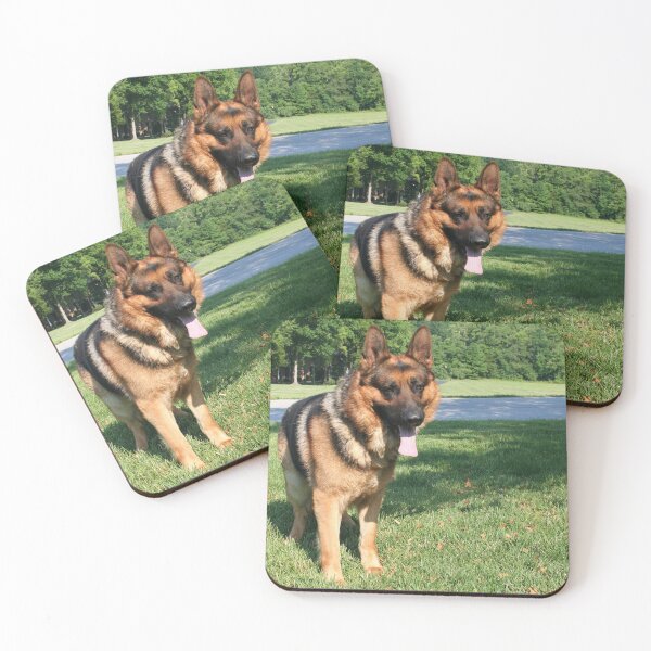 Item preview, German Shepherd Dog Photo Outside Sunny Day designed and sold by Shanestillz.