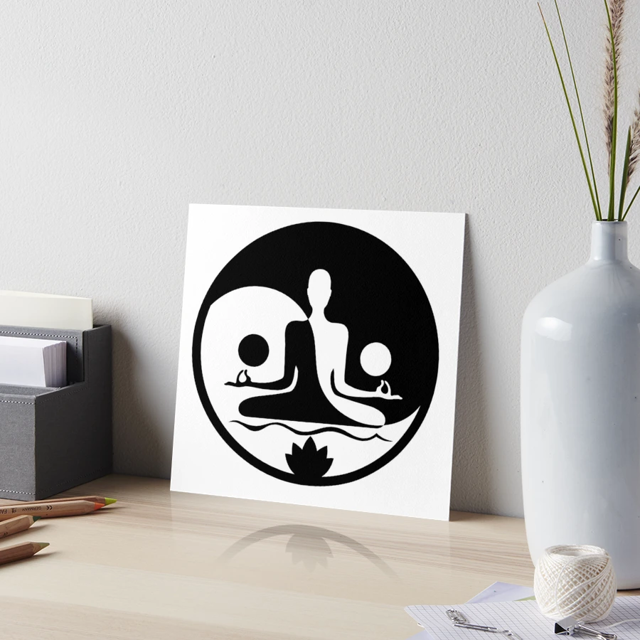 Yoga Sticker Bundle  Mediation Zen Printable Stickers Graphic by  geminipaperie · Creative Fabrica