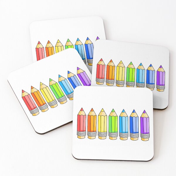 Item preview, Rainbow-Pencils-Sticker-Colorful? designed and sold by LatitudeNZ.
