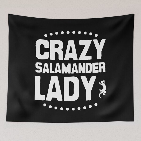 Item preview, Crazy salamander lady designed and sold by Statim.