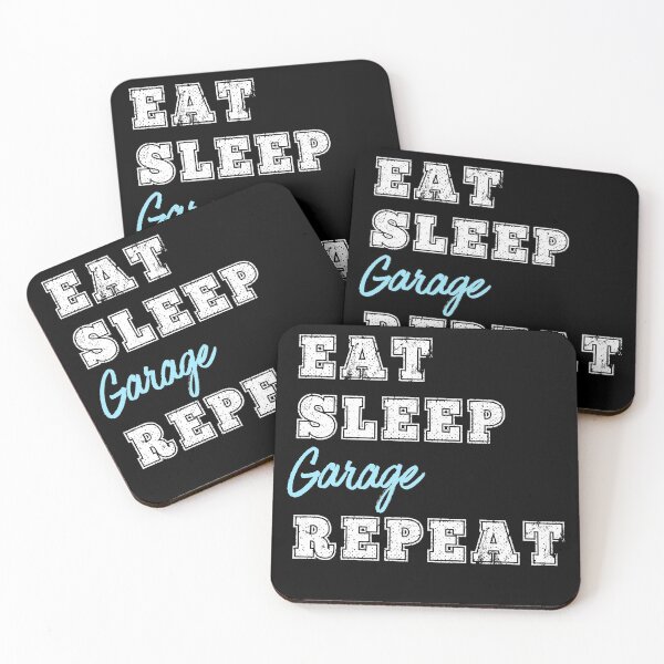 Item preview, Eat Sleep Garage Repeat Funny Dad Mechanic Tools Gift designed and sold by carlhunt99.