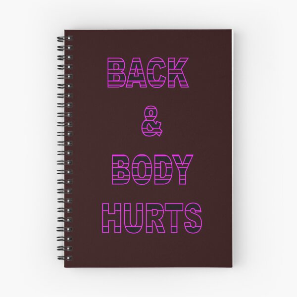 Item preview, Funny Back And Body Hurts gift for mom sister or wife - Digital illustration  designed and sold by OMCreative.