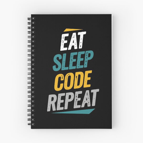 Item preview, Eat Sleep Code Repeat Programmers and Developers  designed and sold by Go-Fun.
