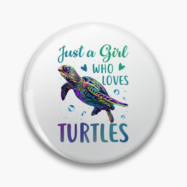 Item preview, Just A Girl Who Loves Turtles Watercolor Sea Ocean Gift designed and sold by Best Designer.