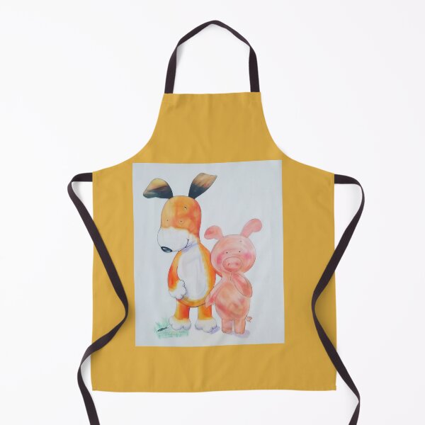 Item preview, Kipper the dog, Arnold the pig and ant. Illustration designed and sold by Emma Evans.