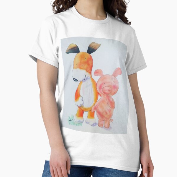Item preview, Kipper the dog, Arnold the pig and ant. Illustration  designed and sold by Emma Evans.